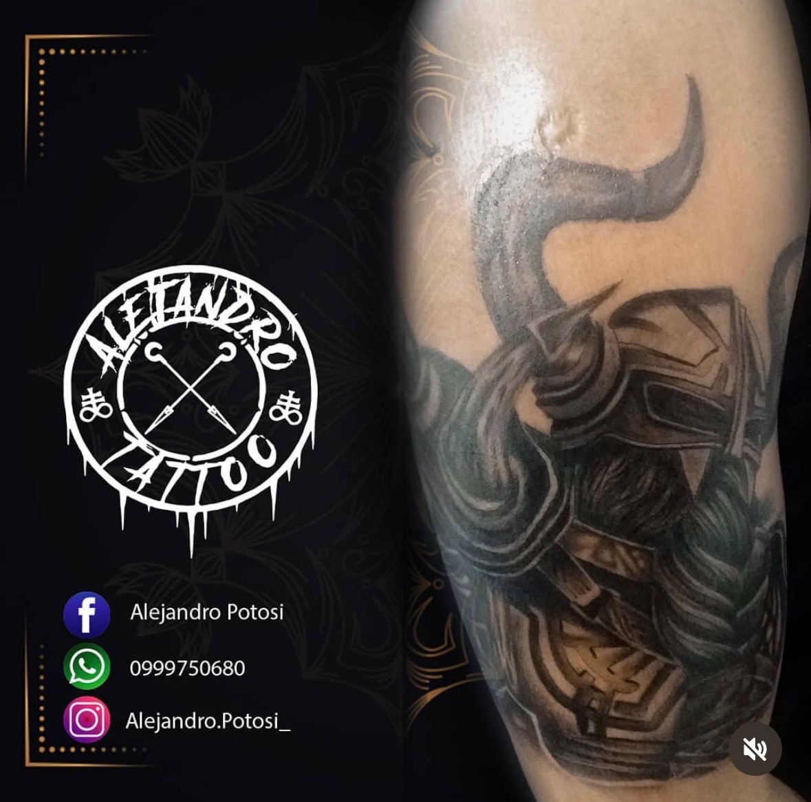 Black and grey gladiator warrior realism tattoo by Alejo at Bad Intentionz Tattoo, Bloomfield NJ